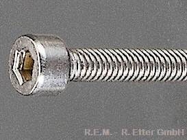 Innensechskantschraube 10 Stück M 3 x 5 A2