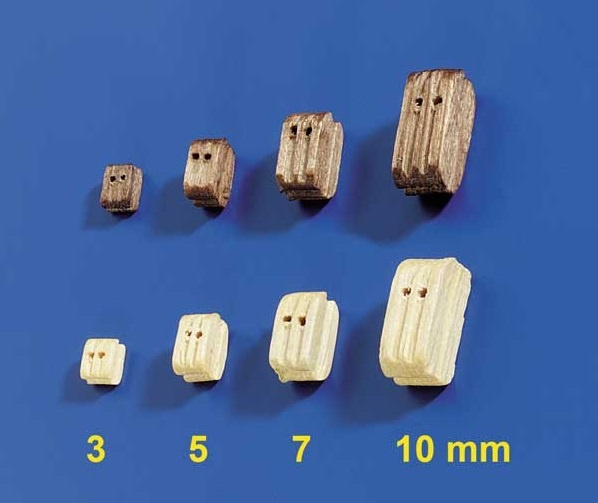 Doppelblöcke 5mm (10 Stück)