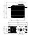 Servo HS-225MG
